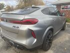 2022 Bmw X6 M Серый vin: 5YMCY0C07N9M97270