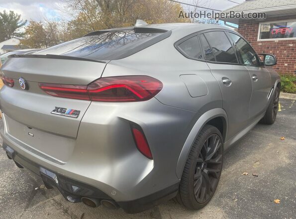 5YMCY0C07N9M97270 2022 BMW X6 Серый Передняя правая четверть