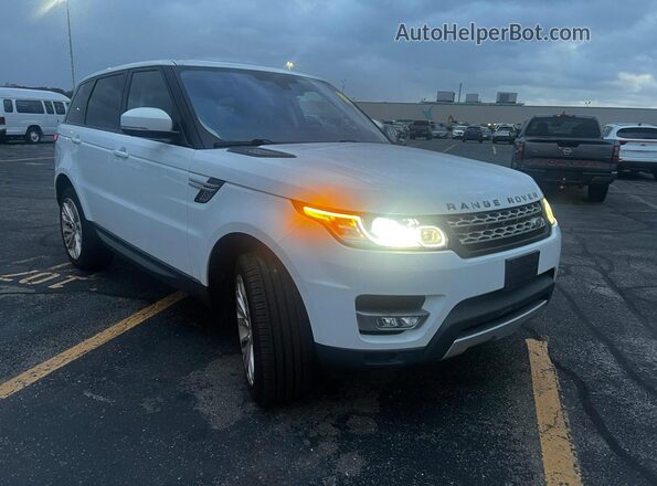 SALWR2EF0GA107068 2016 LAND ROVER RANGE ROVER Белый Задняя левая четверть