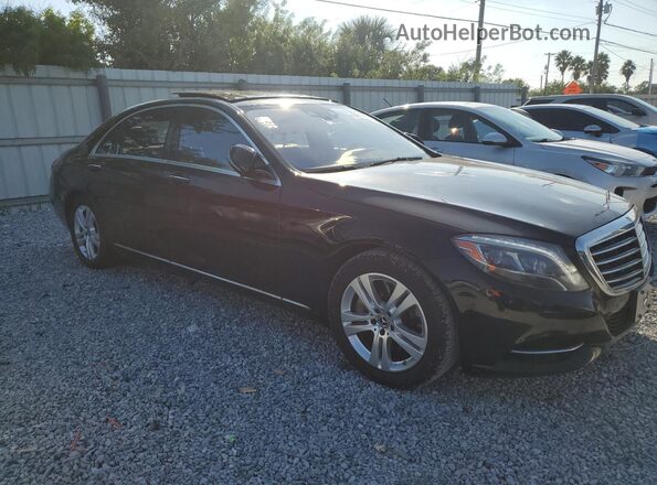WDDUG8CB8HA333955 2017 MERCEDES-BENZ S Черный Вид спереди