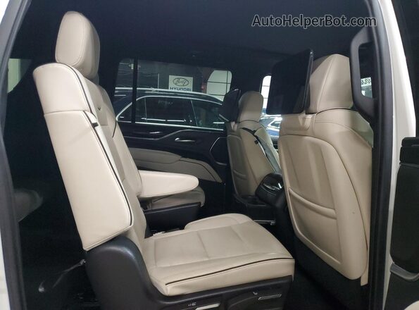 1GYS4PKL0MR407616 2021 CADILLAC ESCALADE Белый Вид подкапотного пространства