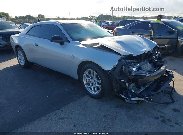 2C3CDBCK3SR559873 2025 DODGE CHARGER Серебряный Передняя правая четверть