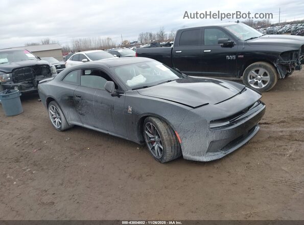 2C3CDBDK2SR547583 2025 DODGE CHARGER Черный Передняя правая четверть