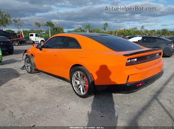 2C3CDBDK6SR559476 2025 DODGE CHARGER Оранжевый Задняя левая четверть