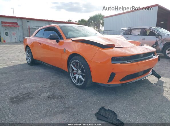 2C3CDBDK6SR559476 2025 DODGE CHARGER Оранжевый Передняя правая четверть