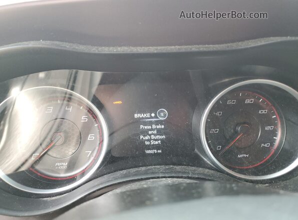 2C3CDXBG2NH149540 2022 DODGE CHARGER Красный Вид щитка приборов