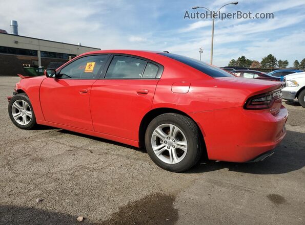 2C3CDXBG2NH149540 2022 DODGE CHARGER Красный Задняя левая четверть