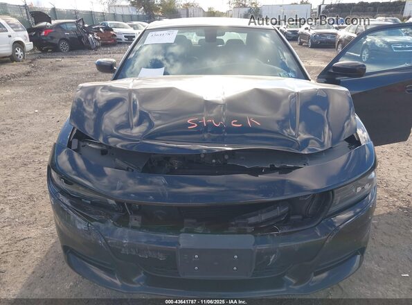 2C3CDXBG2NH258919 2022 DODGE CHARGER Черный Вид сзади