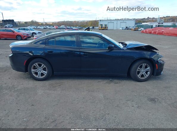 2C3CDXBG2NH258919 2022 DODGE CHARGER Черный Вид задней части салона
