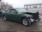 2022 Dodge Charger Sxt Rwd Зеленый vin: 2C3CDXBG2NH261478