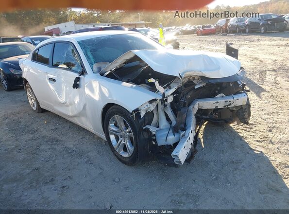 2C3CDXBG4NH204585 2022 DODGE CHARGER White Front right