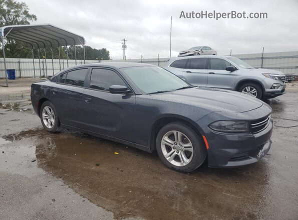 2C3CDXBG5HH660342 2017 DODGE CHARGER Gray Передня права чверть