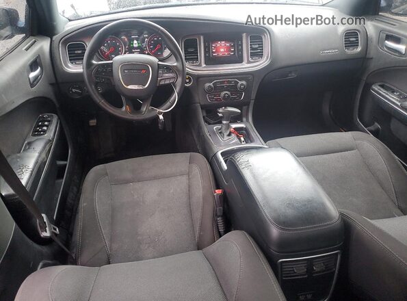2C3CDXBG5HH660342 2017 DODGE CHARGER Gray Вид панелі приладів