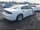 2022 Dodge Charger Sxt Rwd White vin: 2C3CDXBG7NH161196