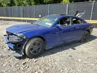 2021 Dodge Charger Sxt Синий vin: 2C3CDXBG8MH548564