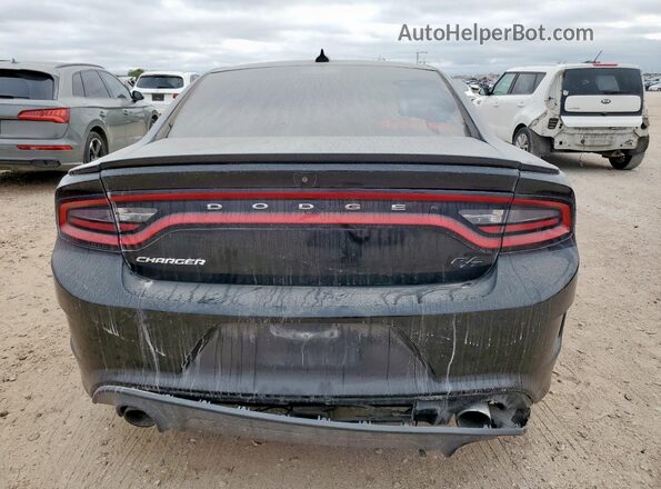 2C3CDXCT1JH158090 2018 DODGE CHARGER Черный Вид сзади