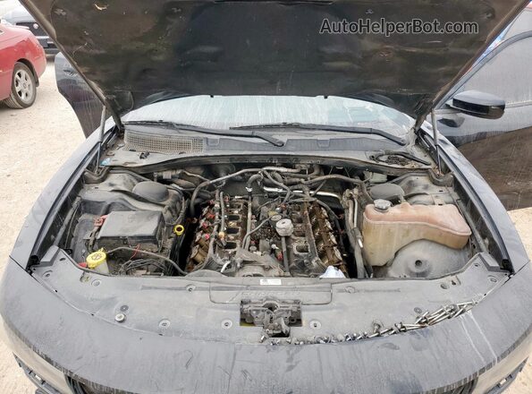 2C3CDXCT1JH158090 2018 DODGE CHARGER Черный Вид задней части салона