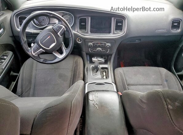 2C3CDXCT1JH158090 2018 DODGE CHARGER Черный Вид панели приборов