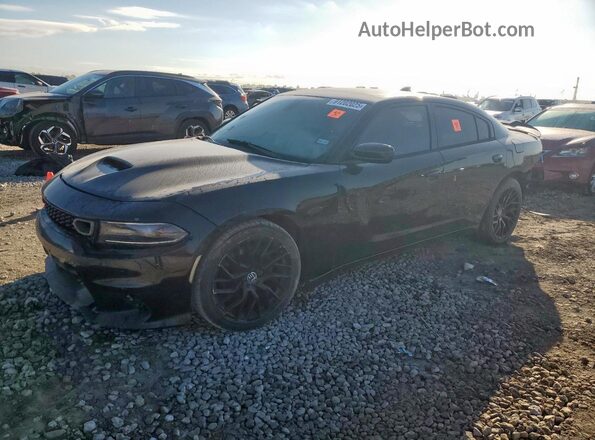 2C3CDXCT3GH203538 2016 DODGE CHARGER Black Przód lewy