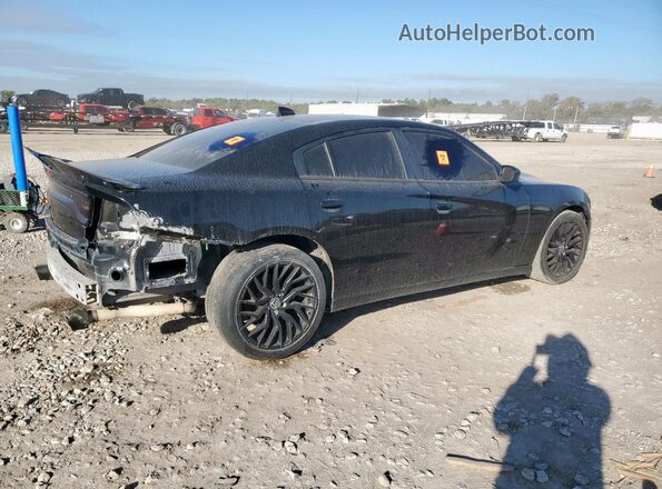 2C3CDXCT3GH203538 2016 DODGE CHARGER Black Tył prawy