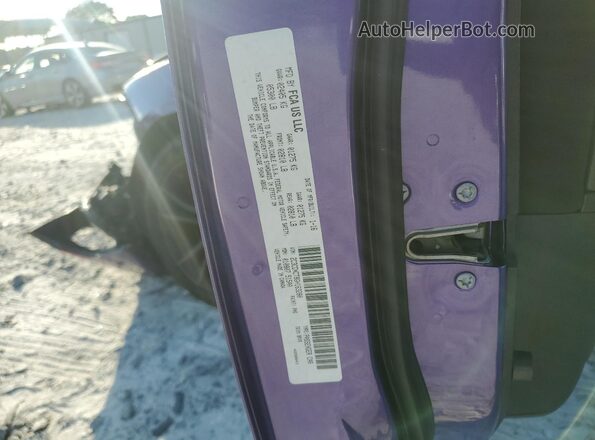 2C3CDXCT8GH163280 2016 DODGE CHARGER Фиолетовый Вид подкапотного пространства