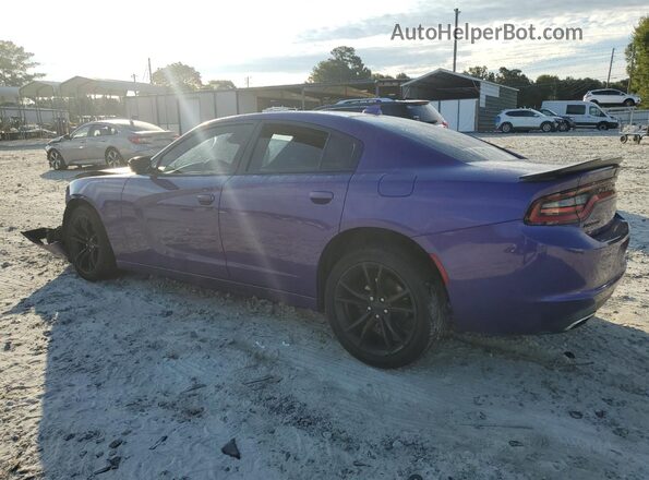 2C3CDXCT8GH163280 2016 DODGE CHARGER Фиолетовый Задняя левая четверть