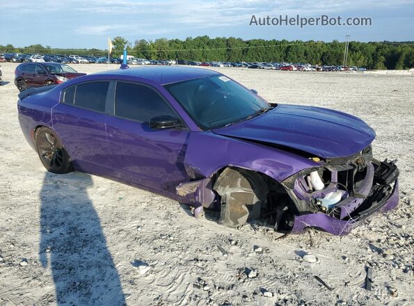 2C3CDXCT8GH163280 2016 DODGE CHARGER Фиолетовый Передняя правая четверть