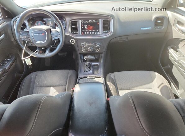 2C3CDXCT9HH560708 2017 DODGE CHARGER Угольный Вид панели приборов