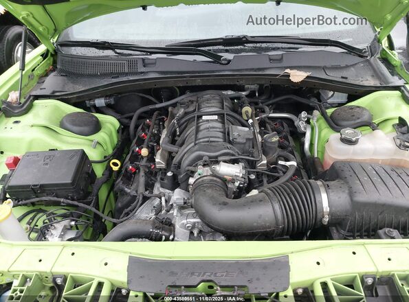 2C3CDXCT9PH698327 2023 DODGE CHARGER Зеленый Вид сзади