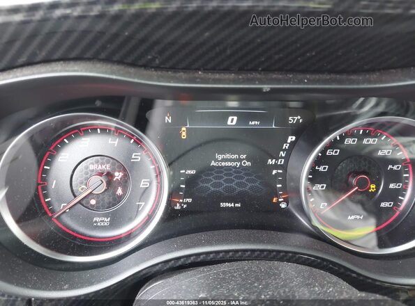 2C3CDXGJ3LH212341 2020 DODGE CHARGER Красный Вид задних сидений
