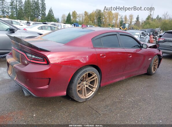 2C3CDXGJ3LH212341 2020 DODGE CHARGER Красный Вид задней части салона