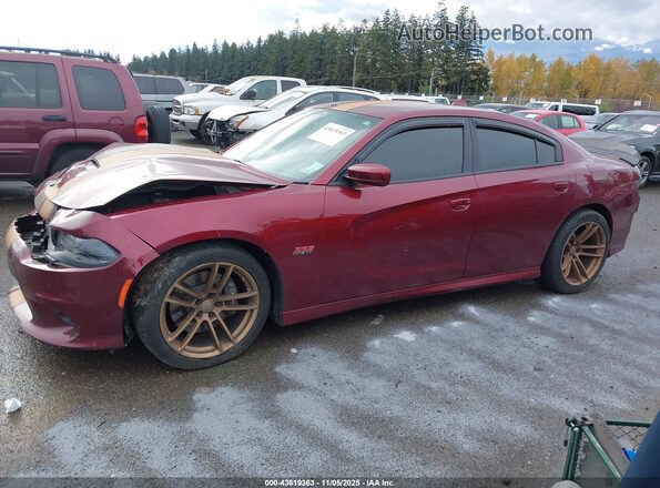 2C3CDXGJ3LH212341 2020 DODGE CHARGER Красный Панорамный вид салона 360°