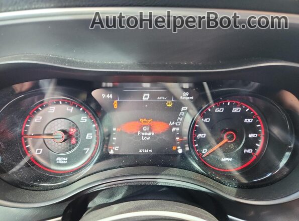 2C3CDXHG0MH566080 2021 DODGE CHARGER White Вид щитка приладів