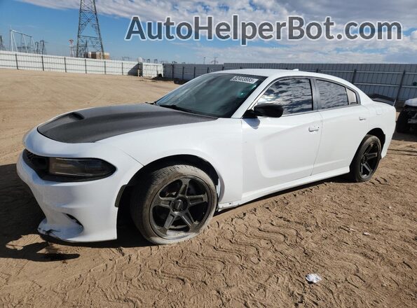 2C3CDXHG0MH566080 2021 DODGE CHARGER White Передня ліва чверть