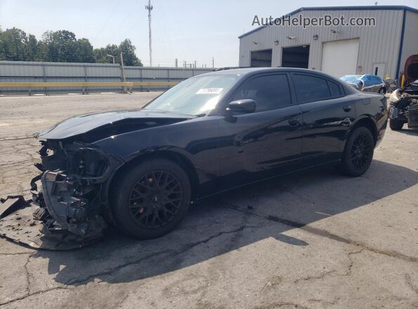 2C3CDXHG2GH330325 2016 DODGE CHARGER Black Front left