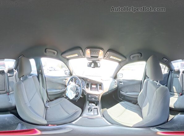 2C3CDXHG2GH330325 2016 DODGE CHARGER Black 360 interior view
