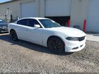 2016 Dodge Charger Sxt White vin: 2C3CDXHG7GH186903
