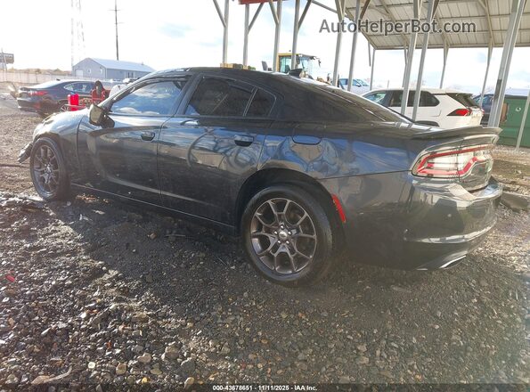 2C3CDXJG7JH174459 2018 DODGE CHARGER Черный Задняя левая четверть