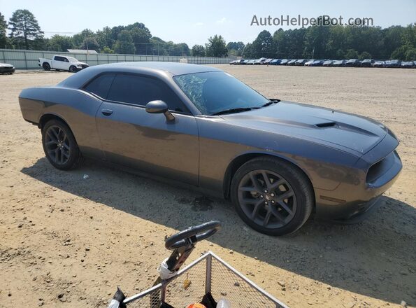 2C3CDZAG6NH215102 2022 DODGE CHALLENGER Серый Передняя правая четверть