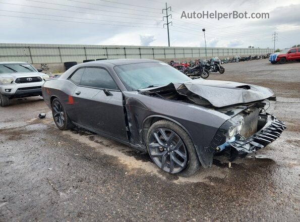 2C3CDZBT1PH617849 2023 DODGE CHALLENGER Серый Передняя правая четверть