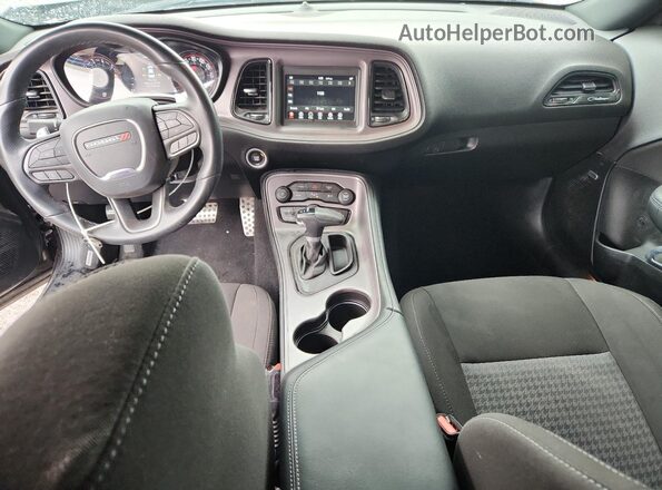 2C3CDZBT1PH617849 2023 DODGE CHALLENGER Серый Вид панели приборов