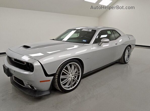 2C3CDZBT4MH583482 2021 DODGE CHALLENGER Серебряный Передняя левая четверть
