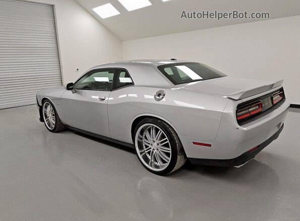 2C3CDZBT4MH583482 2021 DODGE CHALLENGER Серебряный Задняя левая четверть