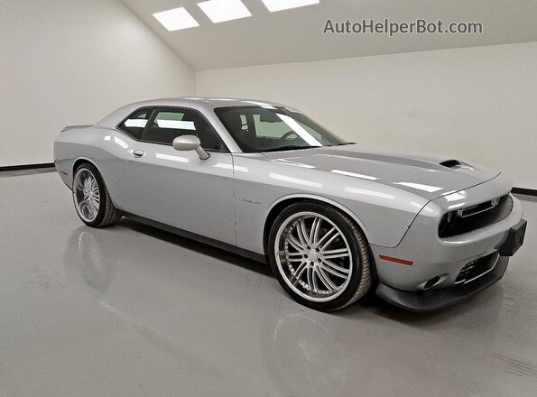 2C3CDZBT4MH583482 2021 DODGE CHALLENGER Серебряный Передняя правая четверть