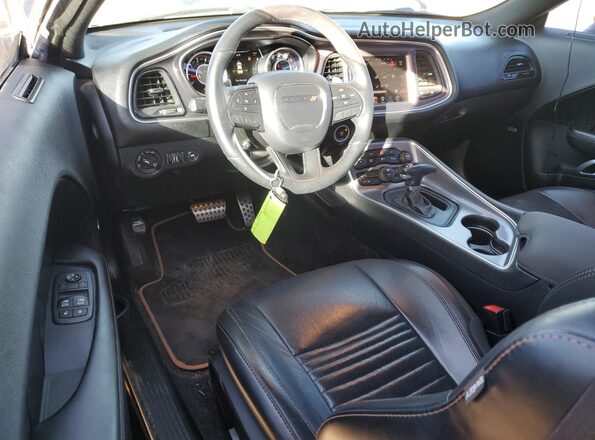 2C3CDZBT9GH164712 2016 DODGE CHALLENGER Black Widok deski rozdzielczej