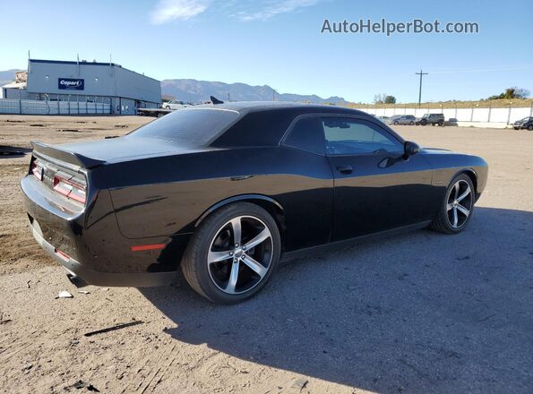 2C3CDZBT9GH164712 2016 DODGE CHALLENGER Black Tył prawy