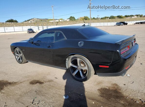 2C3CDZBT9GH164712 2016 DODGE CHALLENGER Black Tył lewy