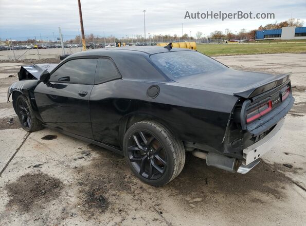 2C3CDZBTXJH287524 2018 DODGE CHALLENGER Black უკანა მარცხენა