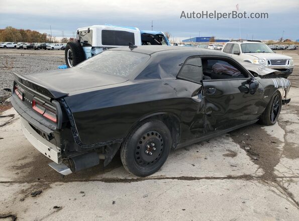 2C3CDZBTXJH287524 2018 DODGE CHALLENGER Black უკანა მარჯვენა