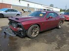 2022 Dodge Challenger Srt Hellcat Burgundy vin: 2C3CDZC94NH253619